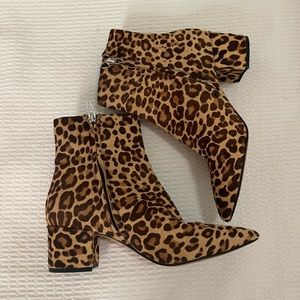 Dolce Vita Leopard Booties Size 7